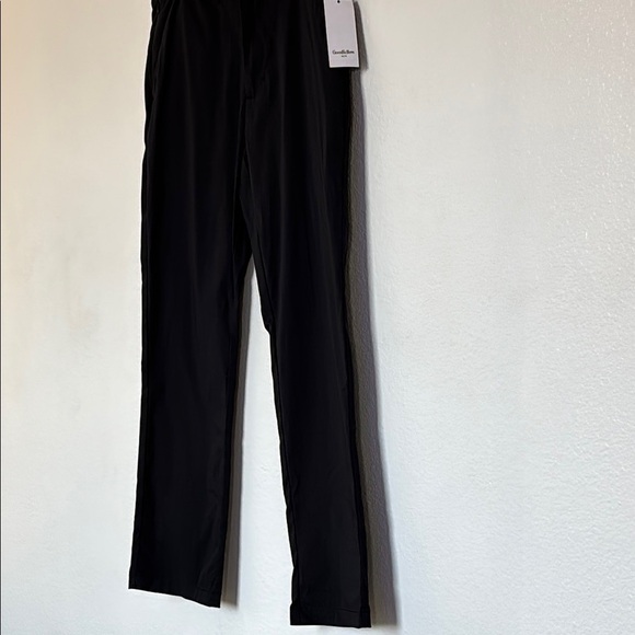 Goodfellow & CO Men's Black Pants 32W 32L alimentos Tech chino - Picture 4 of 10